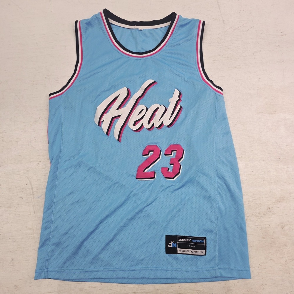 Heat Virginia VA Beach Basketball Tank Stitched Jersey Nation JN #23 Men's‎ Sz S